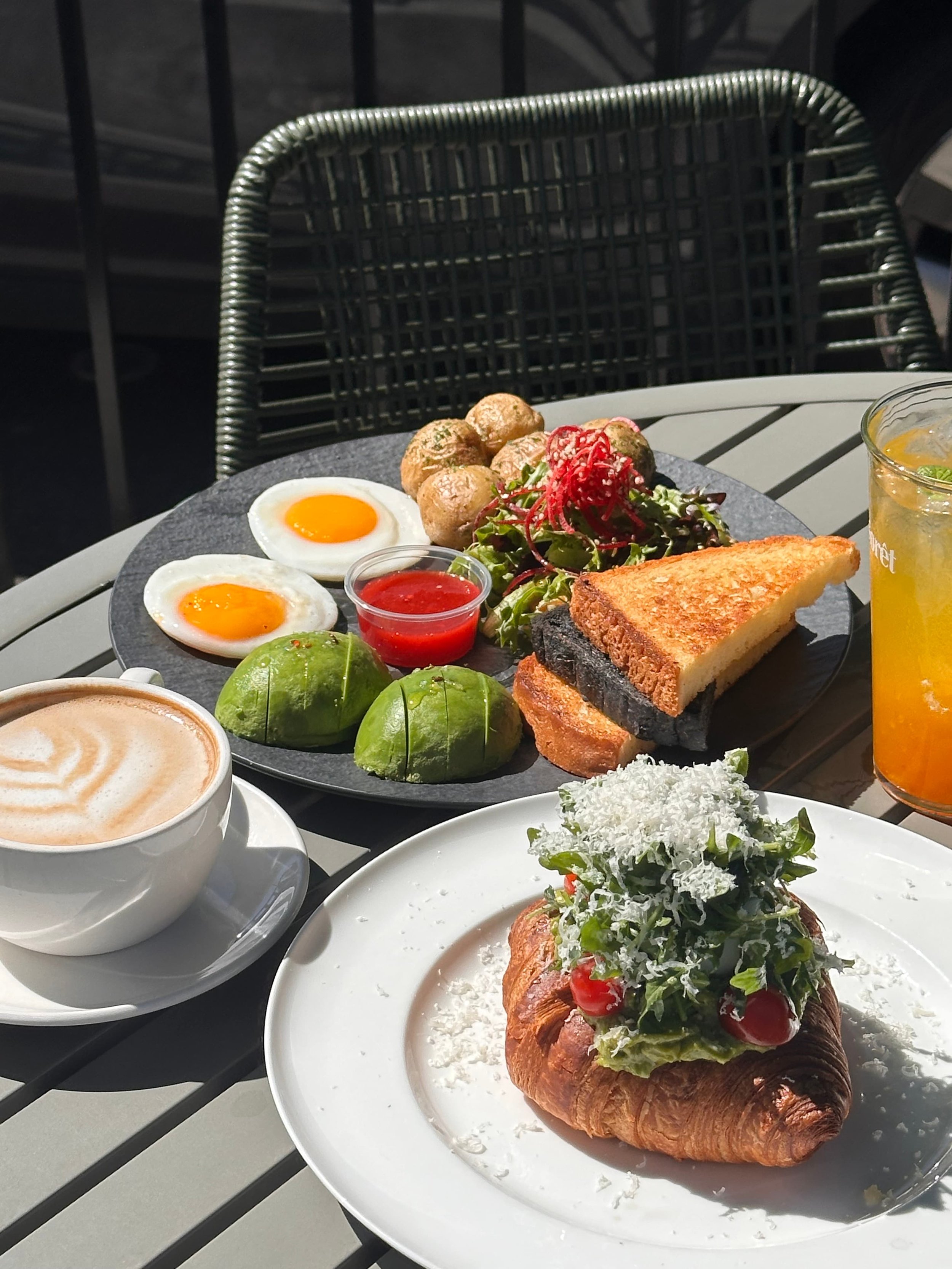 La Forêt Café brunch platter near Burnaby