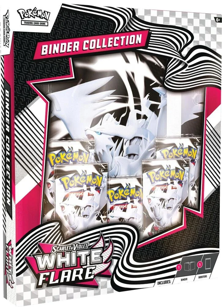 white flare binder collection.jpg