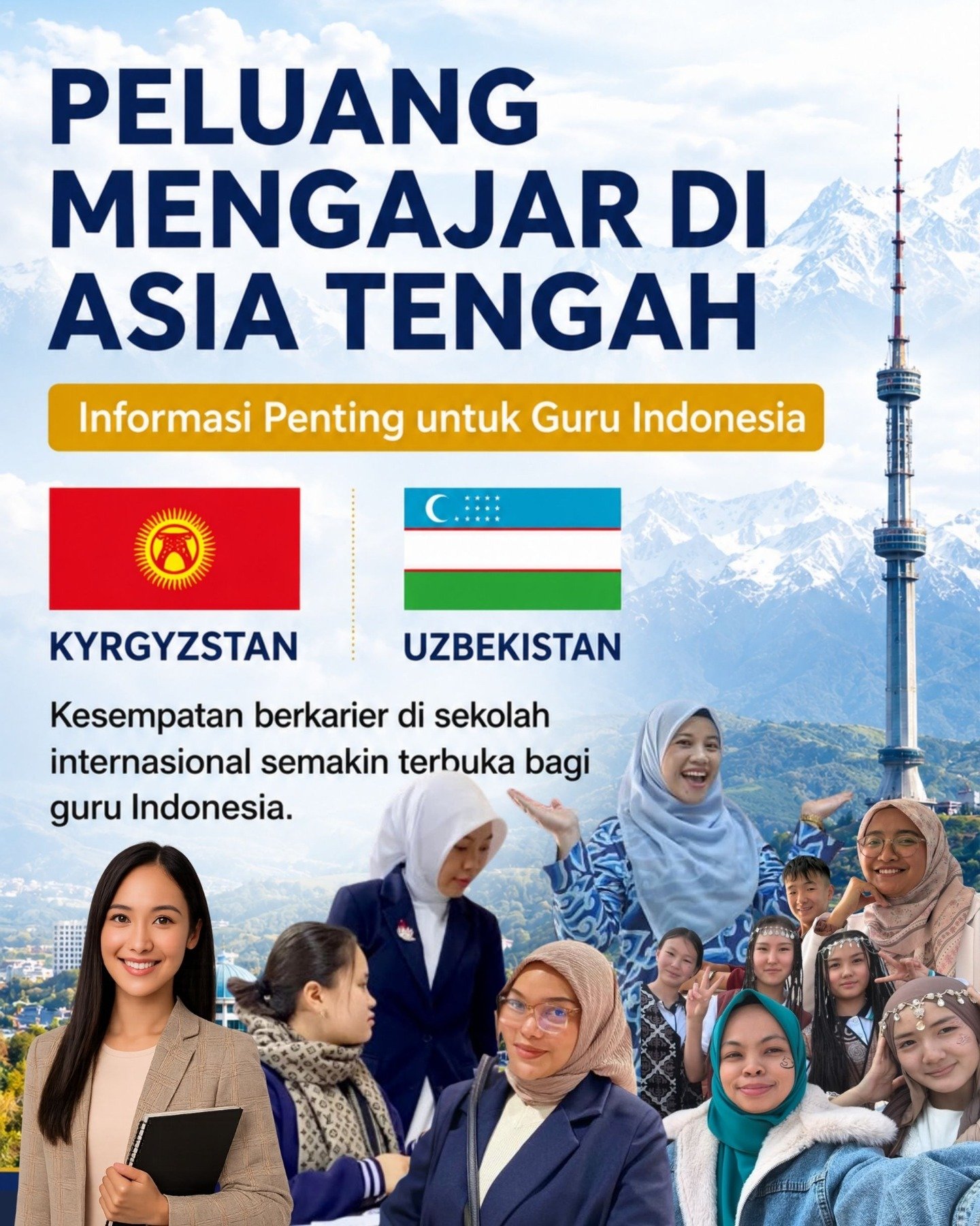 Ingin mengajar di luar negeri? 

Sebelum memulai perjalananmu, ada beberapa hal penting yang wajib kamu ketahui.

Di carousel ini, kami membahas:
✅ Kualifikasi yang dibutuhkan
✅ Posisi guru yang dicari
✅ Fasilitas yang didapat
✅ Persyaratan keberangk
