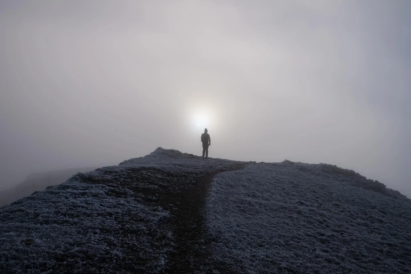 A day up Ben Challum, where the mists hung around until the we reached the summit and got above the inversion. 

#munrobagging #munro #hill #hiking #scotland #landscapephotography #nikon