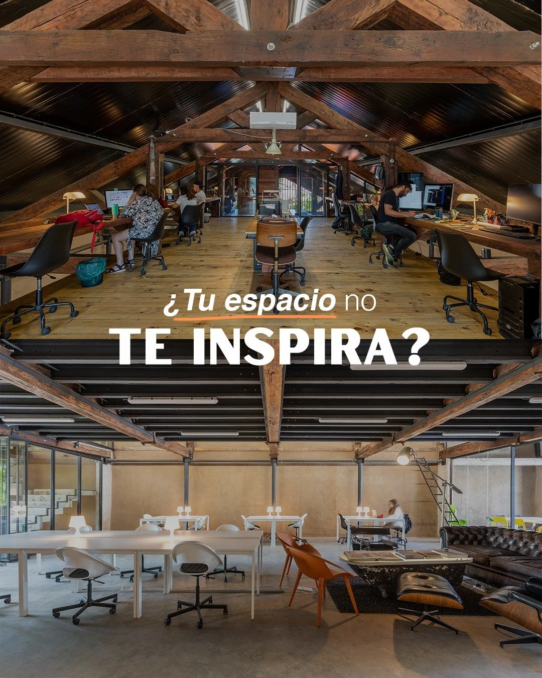 En @studiotalca.cowork activamos dos niveles dise&ntilde;ados para diferentes ritmos: desde la privacidad en nuestro tercer piso,  hasta la amplitud colaborativa del segundo.

Ya sea para una tarde de trabajo intensivo o una jornada de equipo en nues