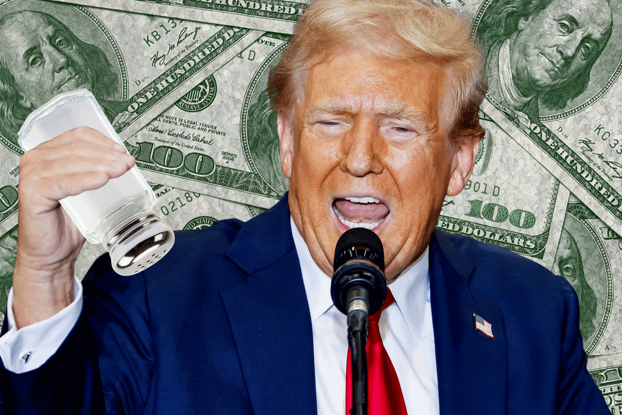 Visual for story about Donald Trump's tax policy, state and Local Tax (SALT) deduction. 