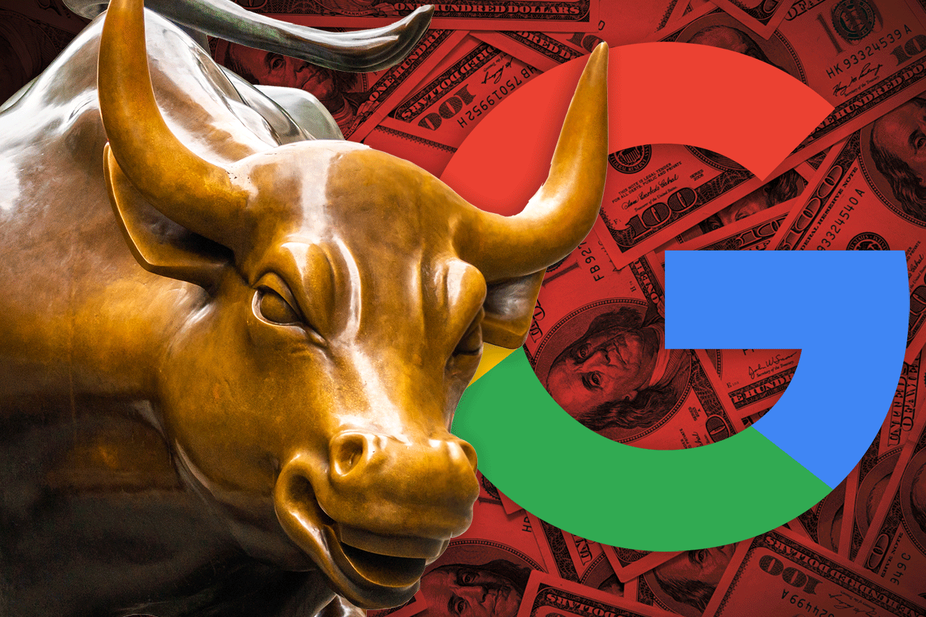 For NYP business newsletter about Wall Street versus Google.