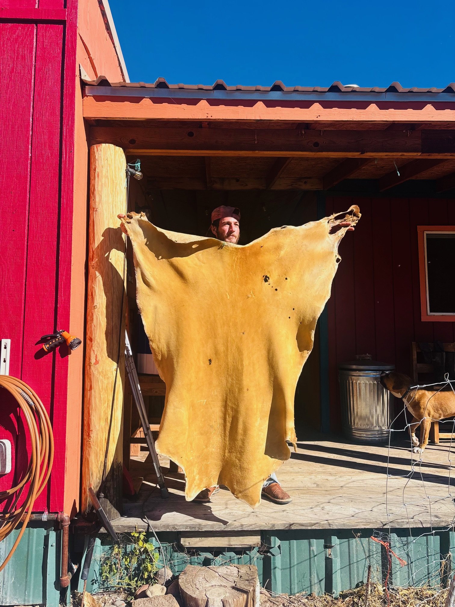 Brain Tanned Buckskin - 11 Square Feet