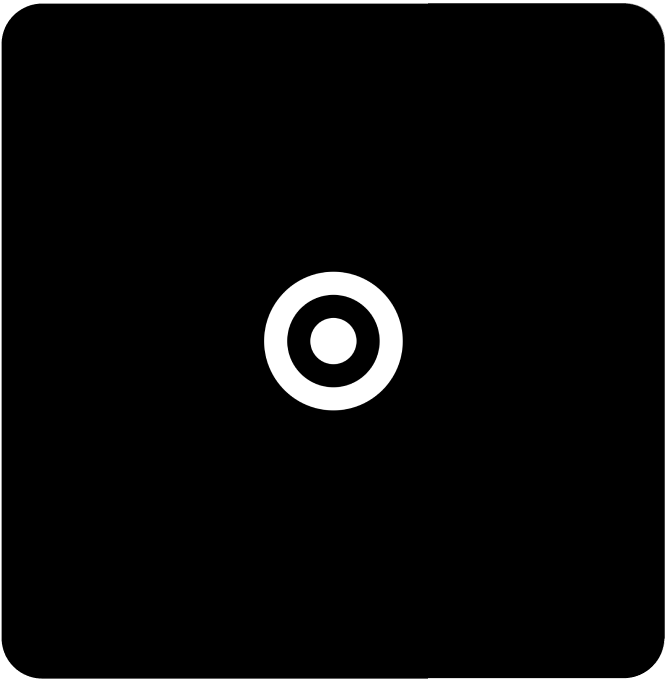 Target logo on a black background.