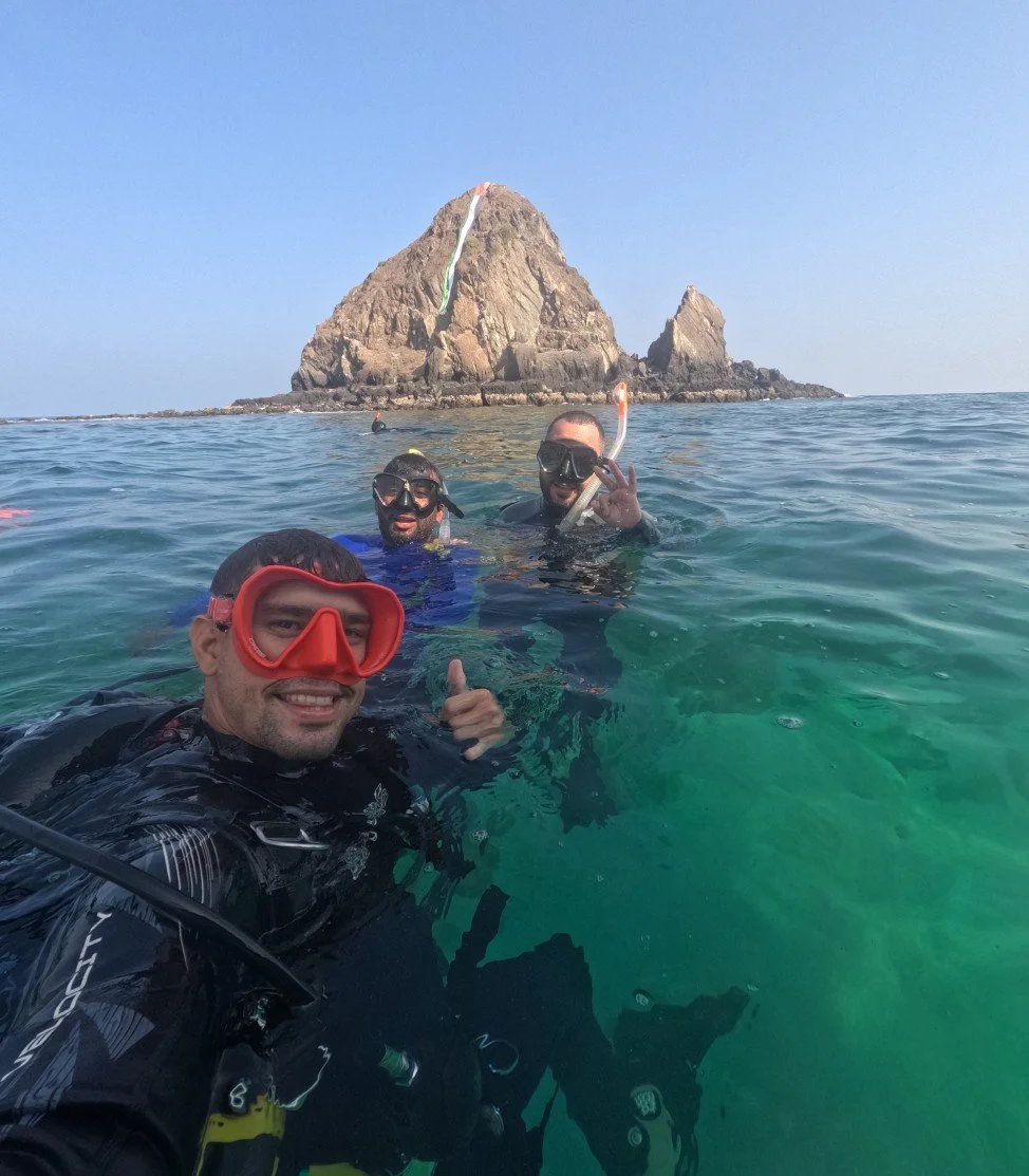 Diving Snoopy Island the most popular place on Fujairah
