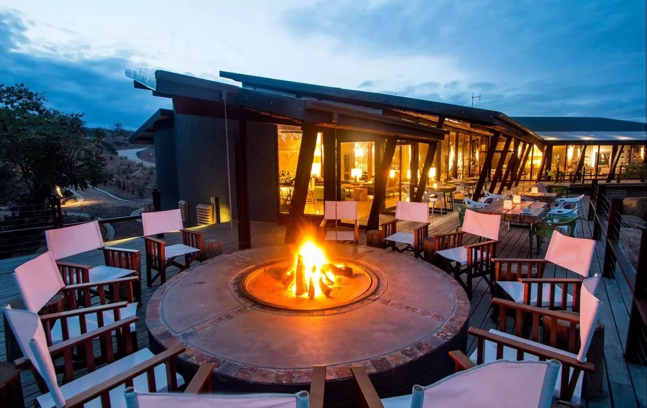 nighttime bonfires Diving Center