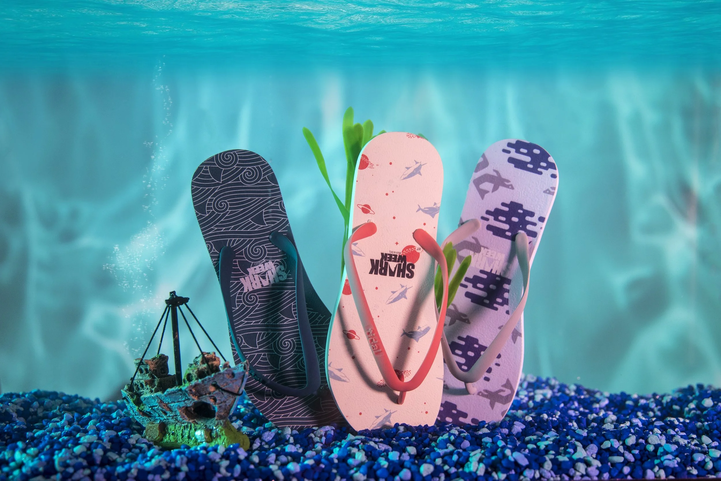 TIDAL NY Flip Flops Sandals Shark Week Nat Geo  IMG_8434.jpg