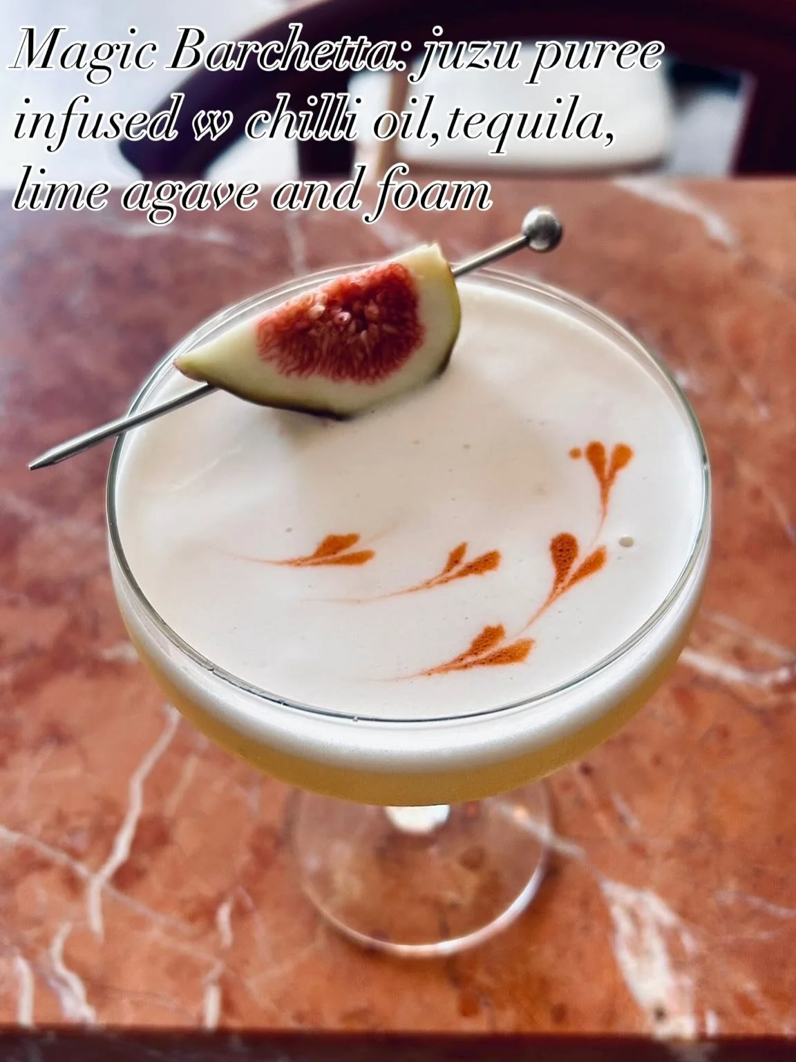 Shout-out to Domenico 🍸
Our bartender, and the guy behind some very serious pours.

Here are a few to inspire your next drink at Barchetta:
&bull; Magic Barchetta ✨
&bull; Classic Negroni &amp; Tiramisu Martini
&bull; Fig Sour 
&bull; All the Spritz