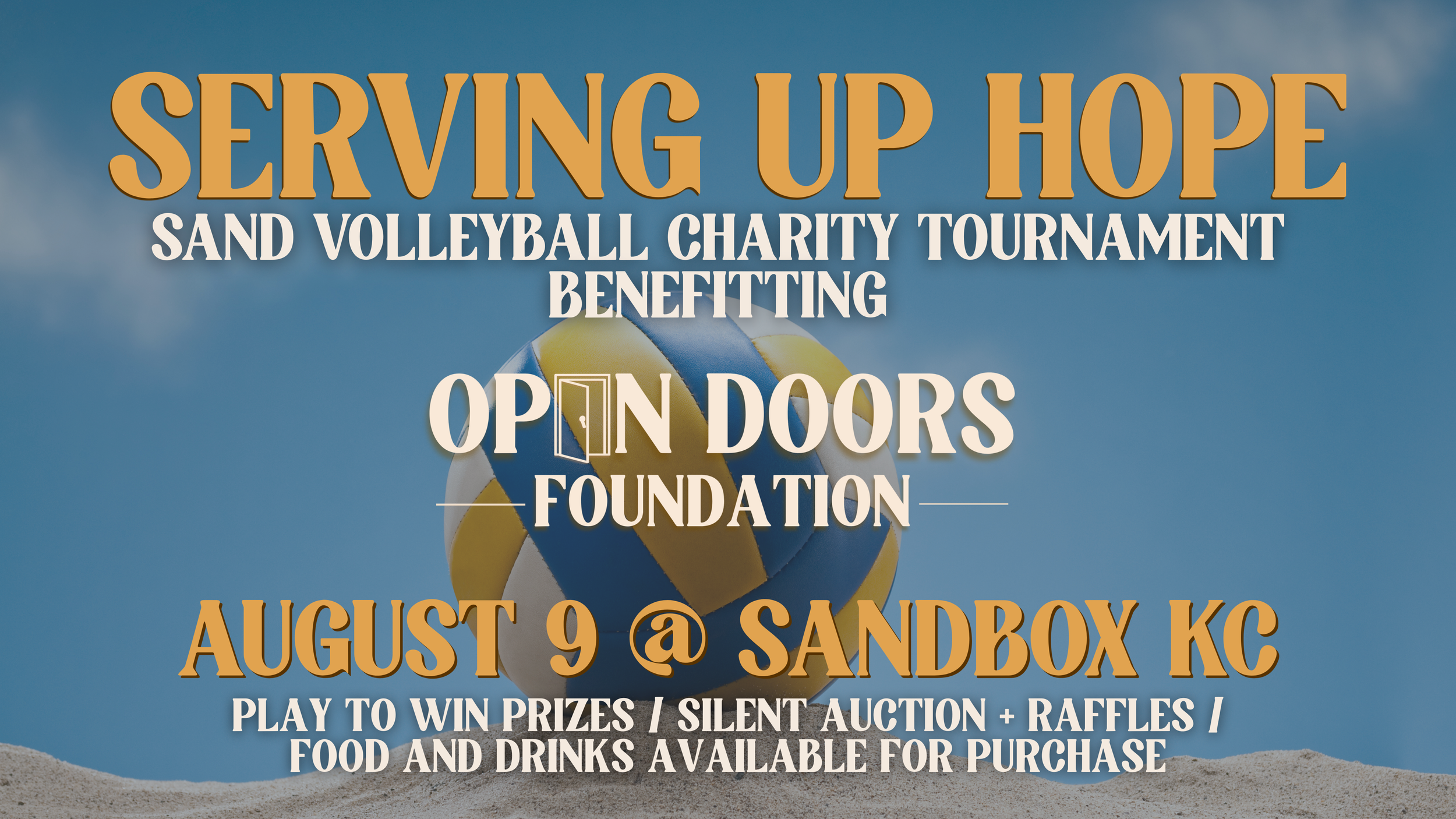 Serving Up Hope Sand Volleyball Tournament
