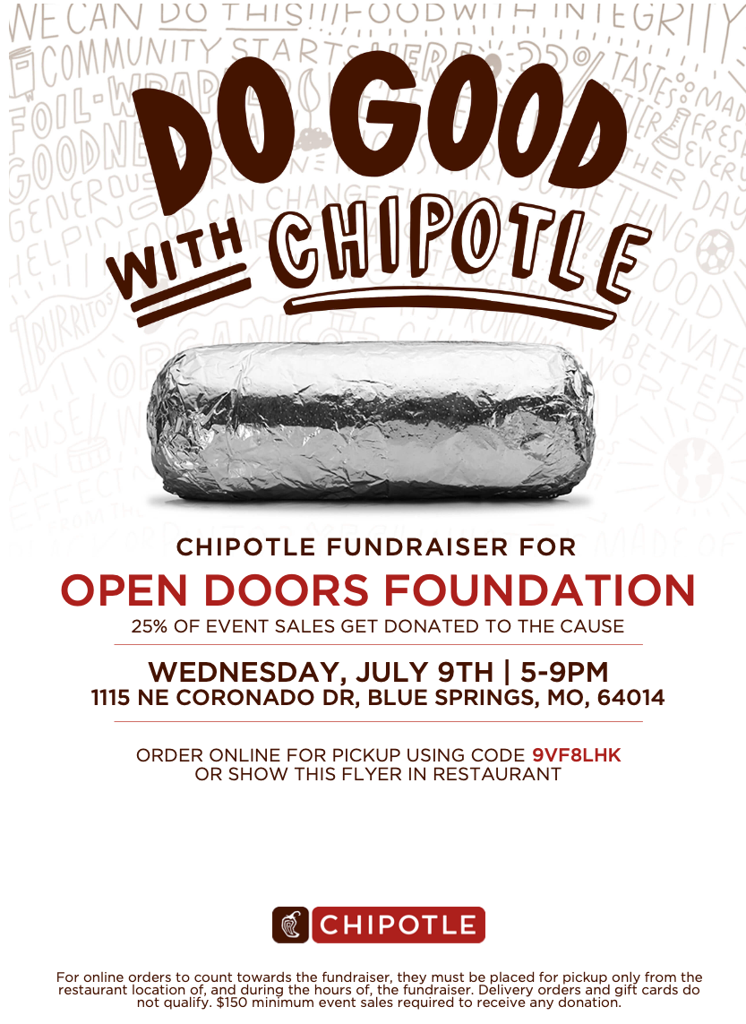 Chipotle Fundraiser