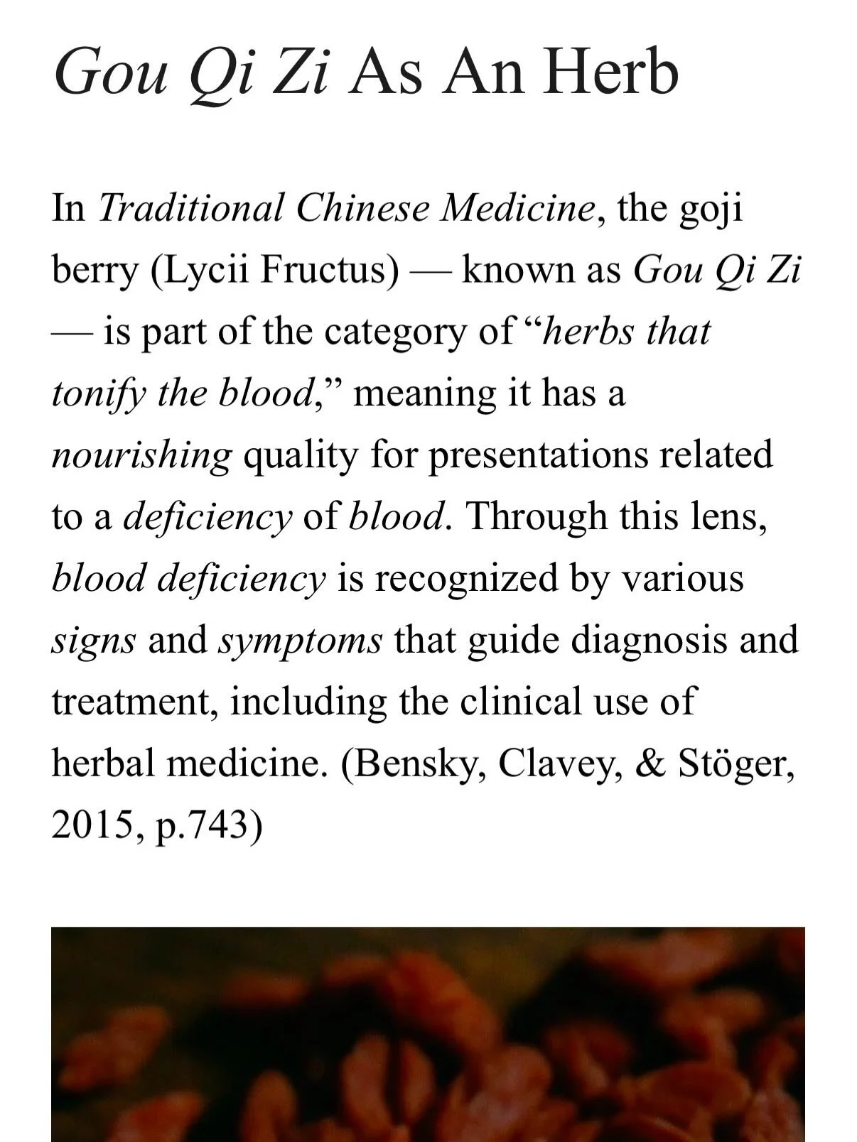 Goji Berries in Traditional Chinese Medicine: Gou Qi Zi Explained 🤍 

To read the full blog post, please visit www.dramandaortiz.com or click the &ldquo;journal&rdquo; link in my bio. 🤍🤍

Images generated using AI.