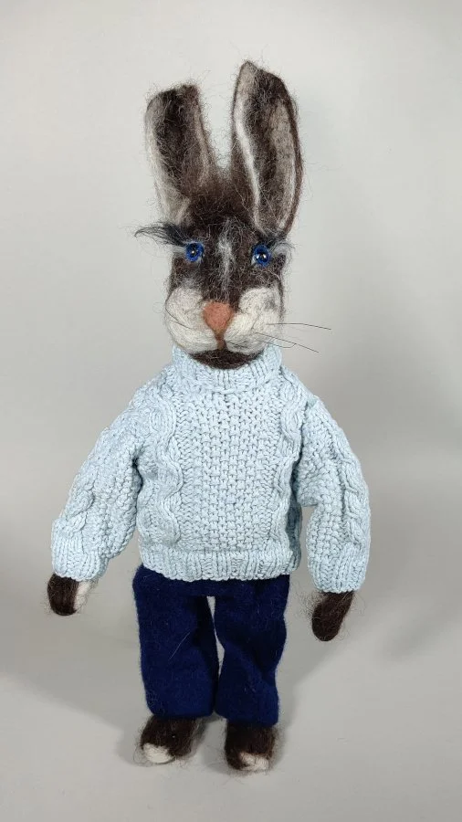 Filzfigur Hase