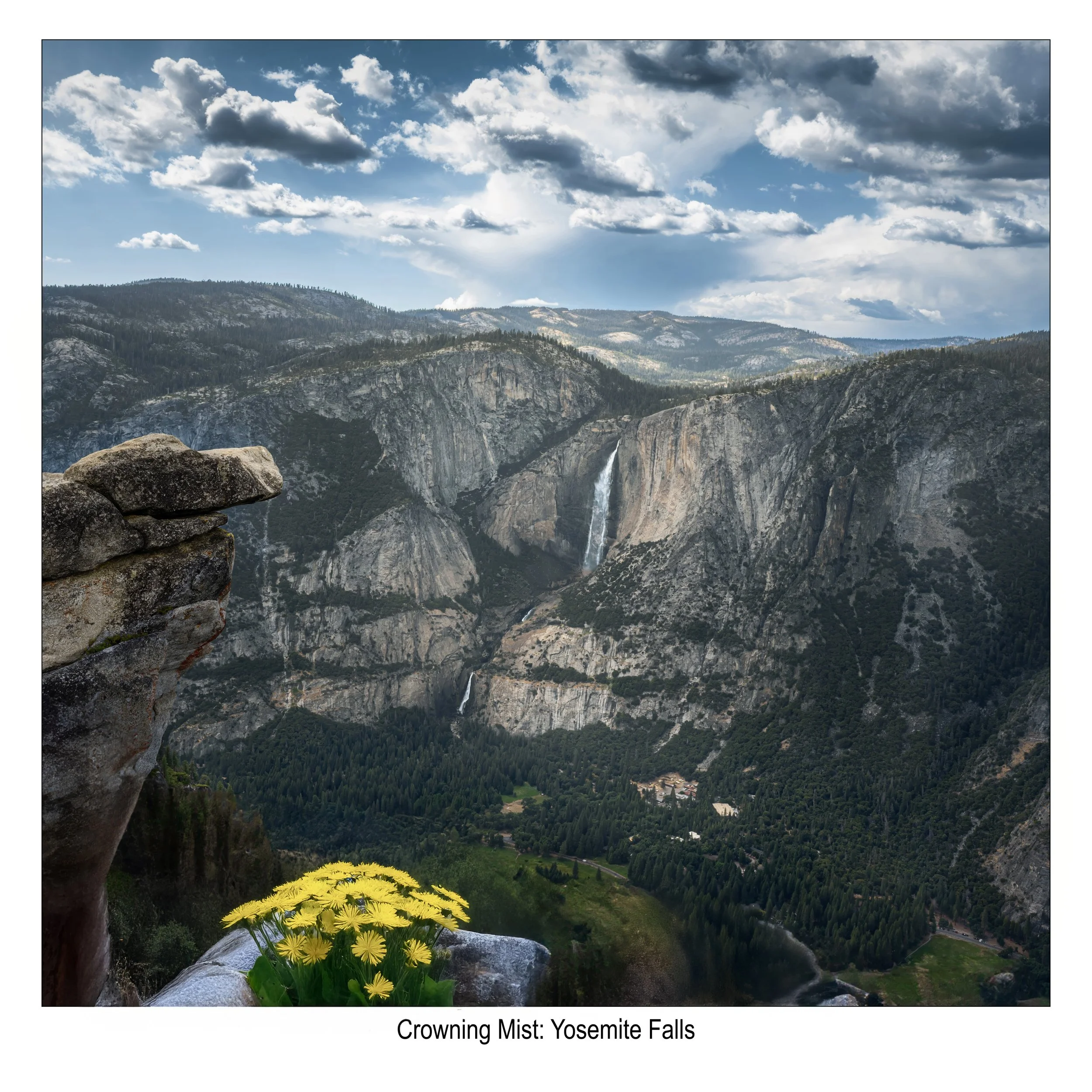 Crowning Mist:  Yosemite Falls