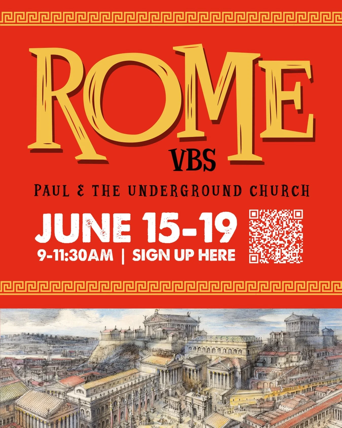 VBS is just a few weeks away! Be praying for kids to hear the gospel and for God to save them! And if you know someone wanting to join, share this post.