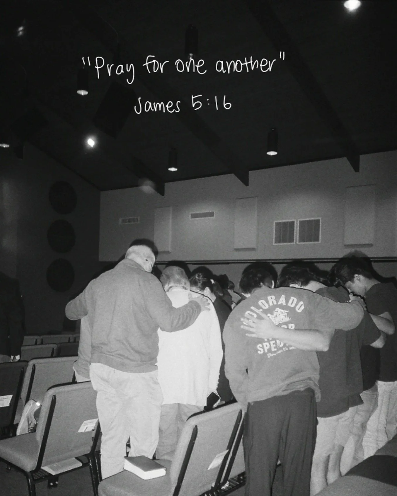 Take some time this week to pray for someone in the church. Lift them up, intercede for their needs, text them that you&rsquo;ve prayed for them, and trust God hears and listens to our prayers.