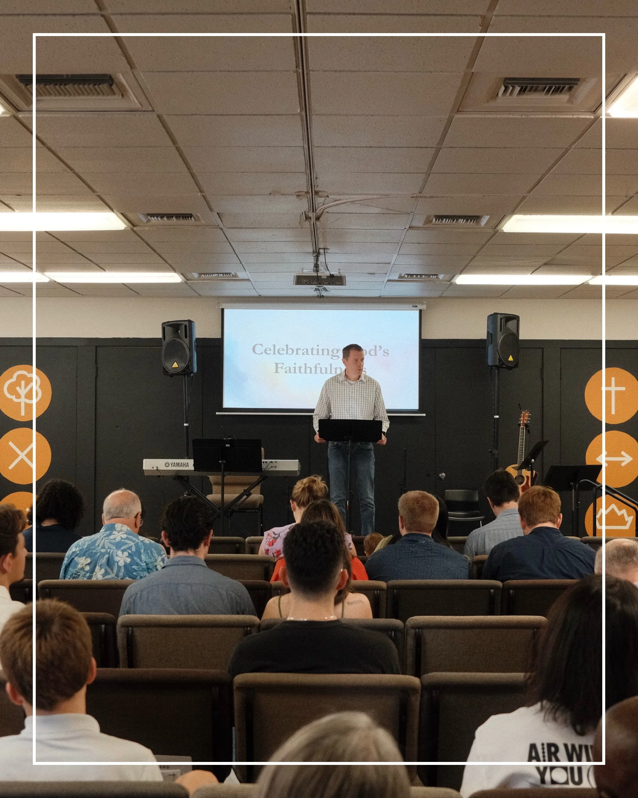 The first Sunday in the Christian Challenge building! What a joy it was to worship with everyone. God is faithful to sustain this church in the midst of changes! Thank you for everyone who helped!