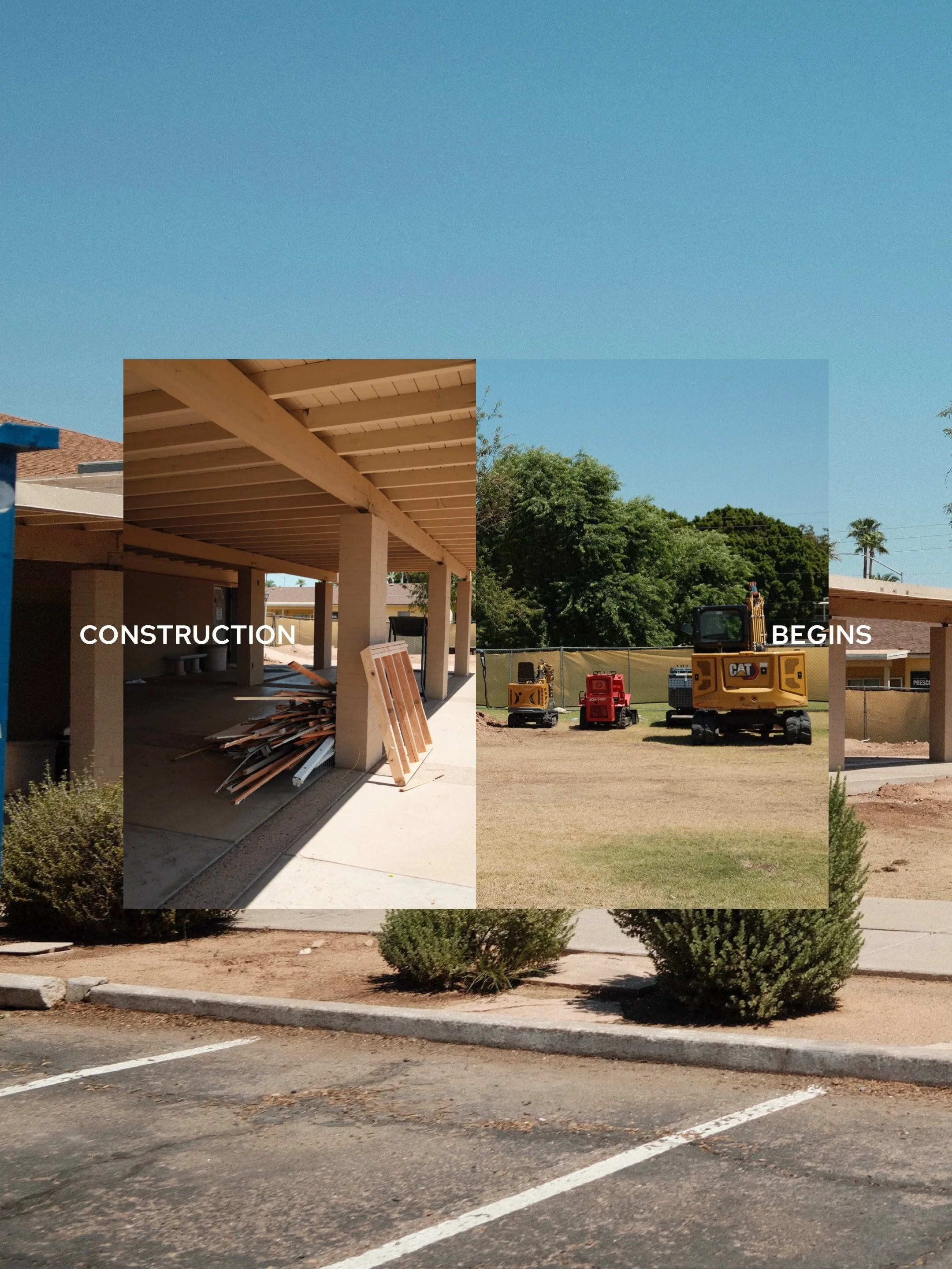 Construction has begun! With your continued giving, in one year we should be worshiping as one gathering and ready to plant new churches. Praise God!