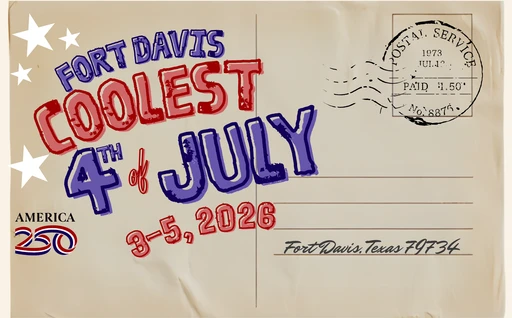 Coolest 4th in Fort Davis Tx 