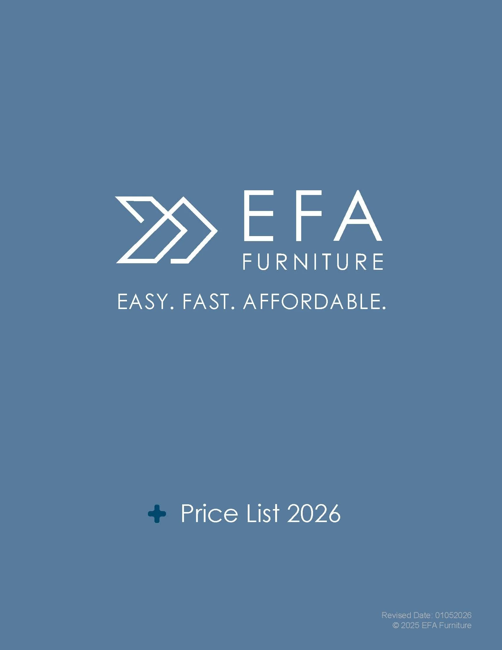 EFA Price List