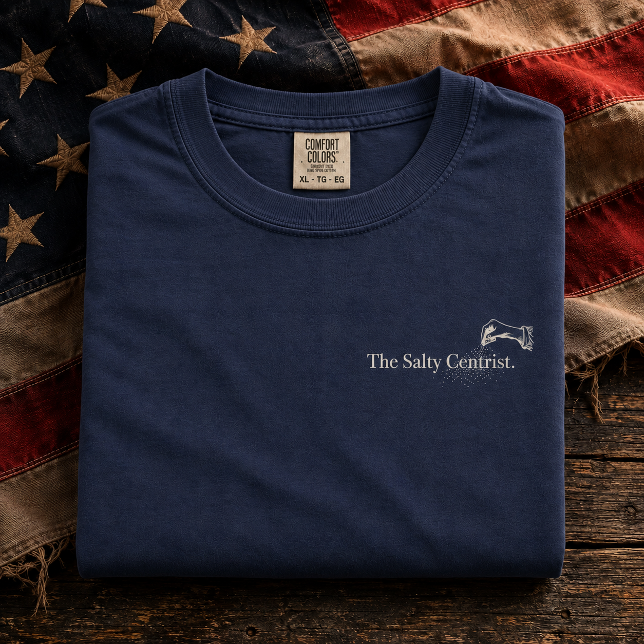 Unisex garment-dyed heavyweight t-shirt