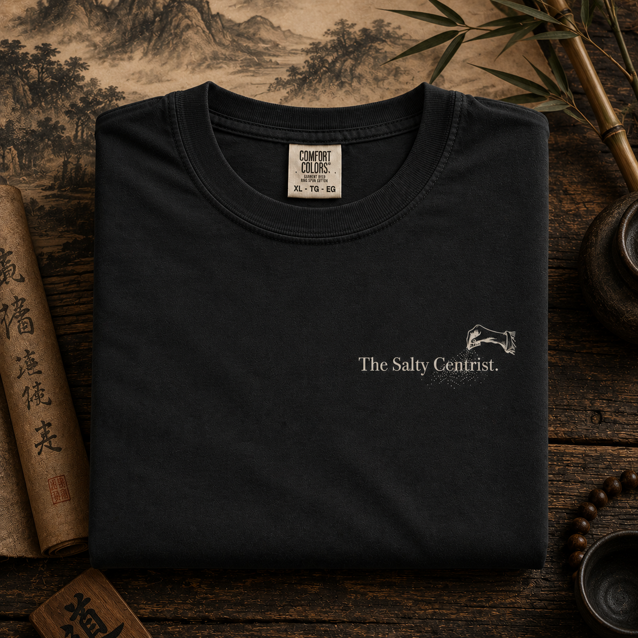 Unisex garment-dyed heavyweight t-shirt