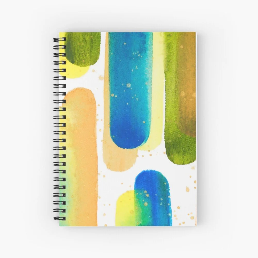 Funky Fresh Spiral Notebook | Click to purchase on Redbubble!