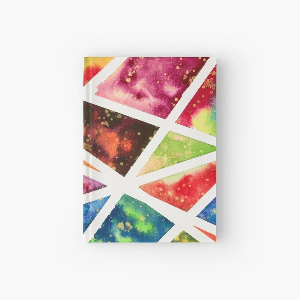 Cosmosis Hardcover Journal | Click to purchase on Redbubble!