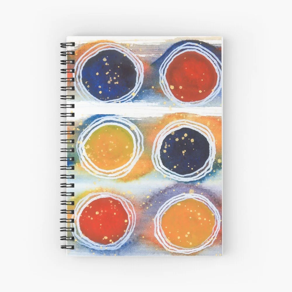 Inner Circle Spiral Notebook | Click to purchase on Redbubble!