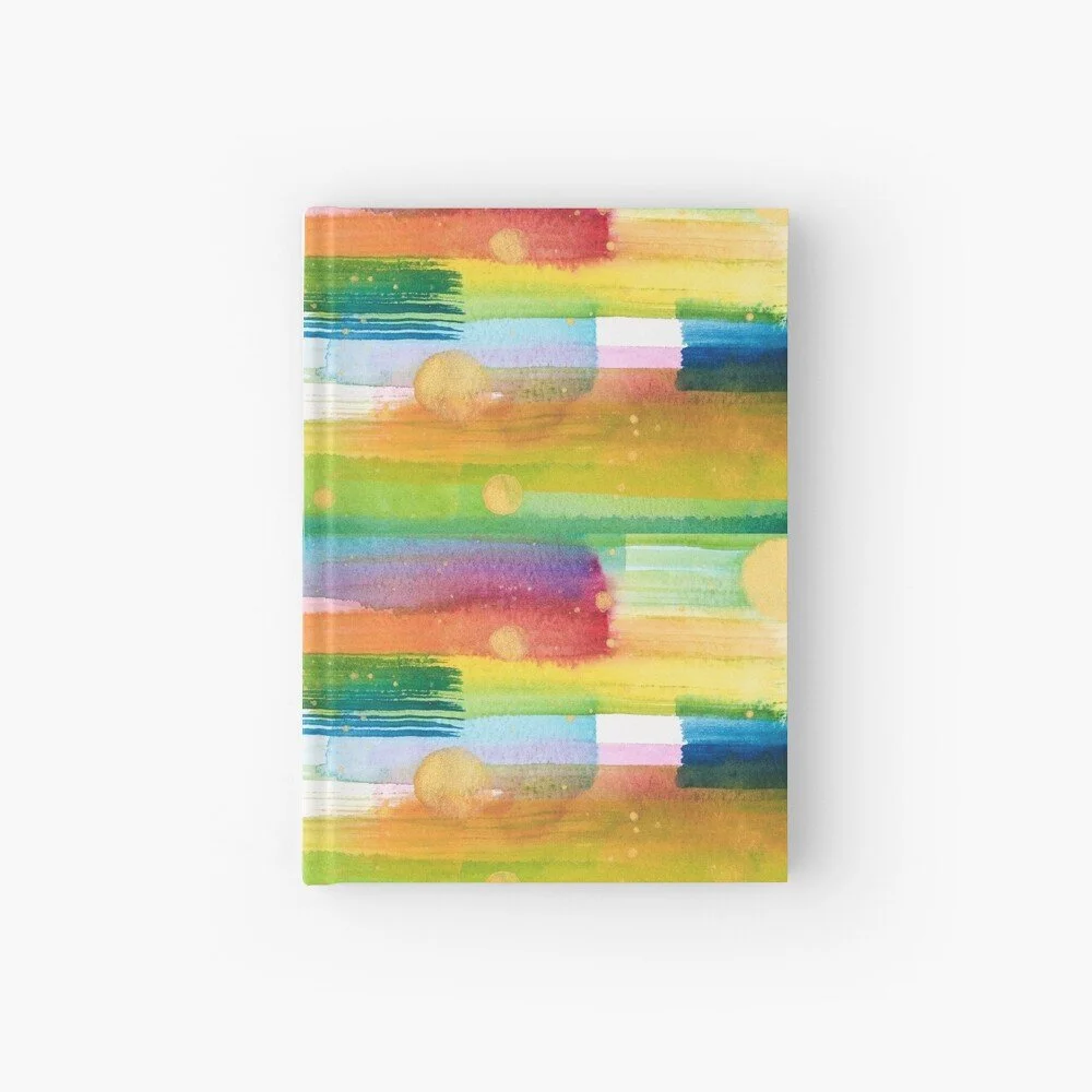 In Living Watercolor Hardcover Journal | Click to purchase on Redbubble!