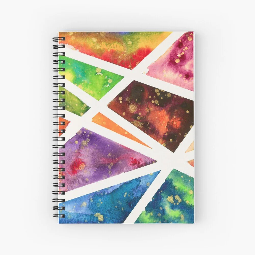 Cosmosis Spiral Notebook | Click to purchase on Redbubble!