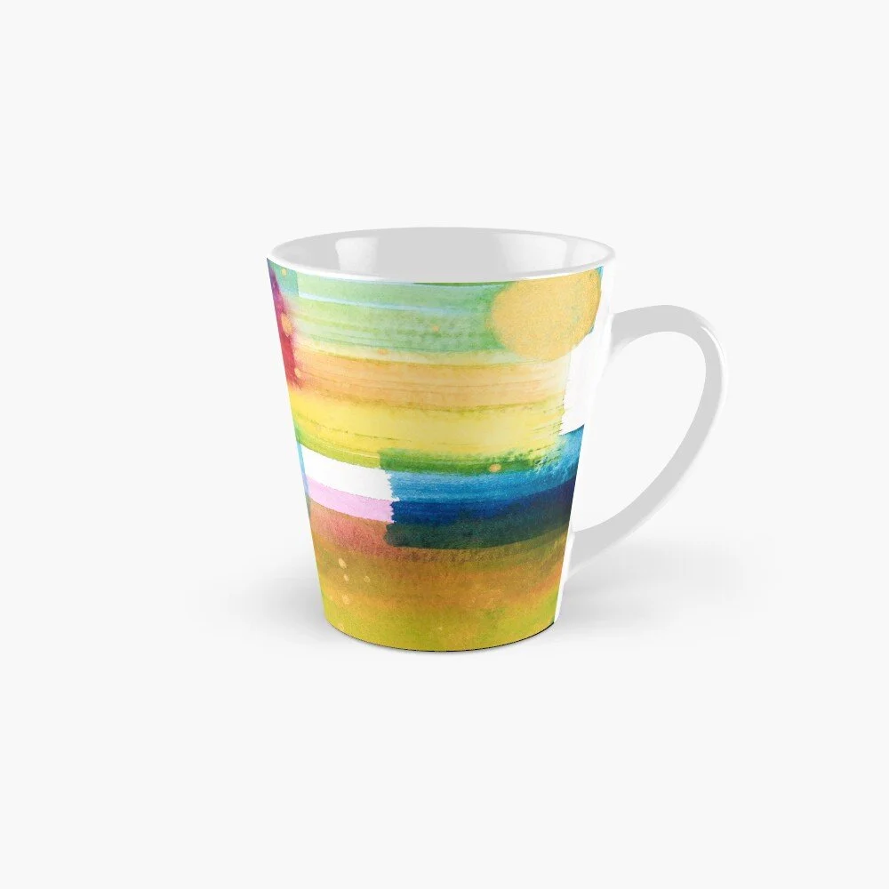 In Living Watercolor Tall Mug | Click to purchase on Redbubble!