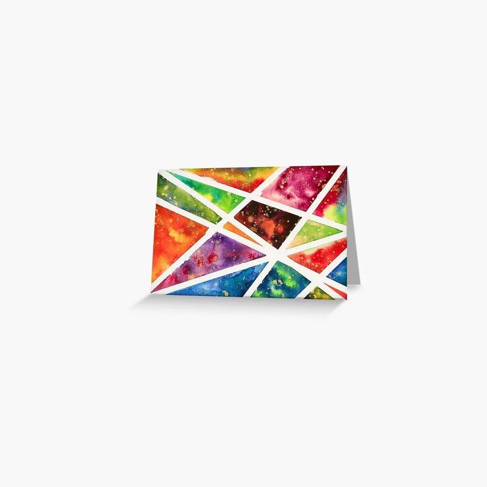 Cosmosis Greeting Card | Click to purchase on Redbubble!