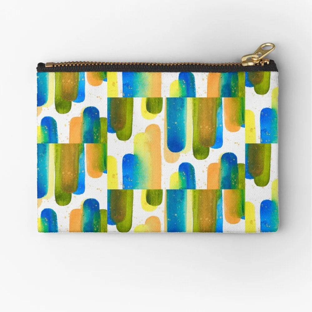Funky Fresh Zipper Pouch | Click to purchase on Redbubble!