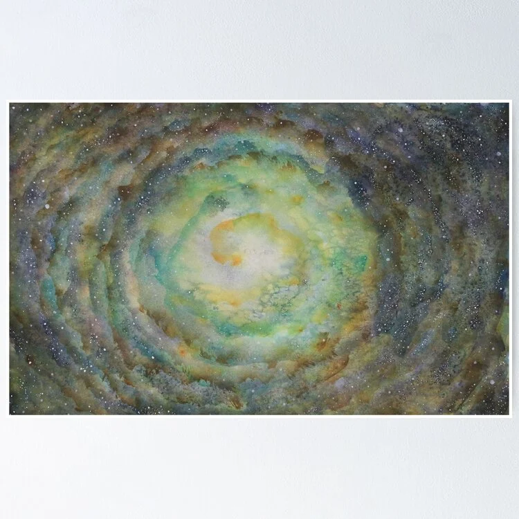 Starbirth Galaxy Prints | Click for Redbubble purchasing options!   