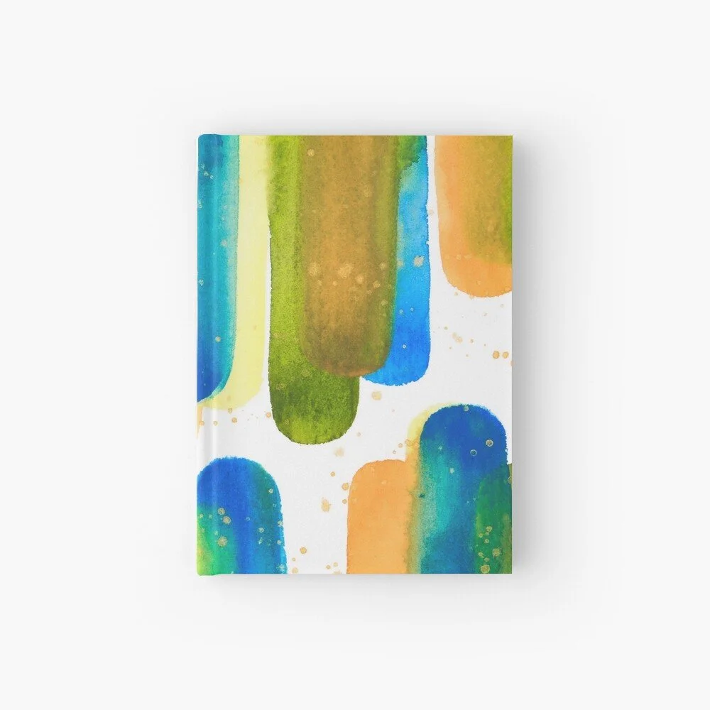 Funky Fresh Hardcover Journal | Click to purchase on Redbubble!