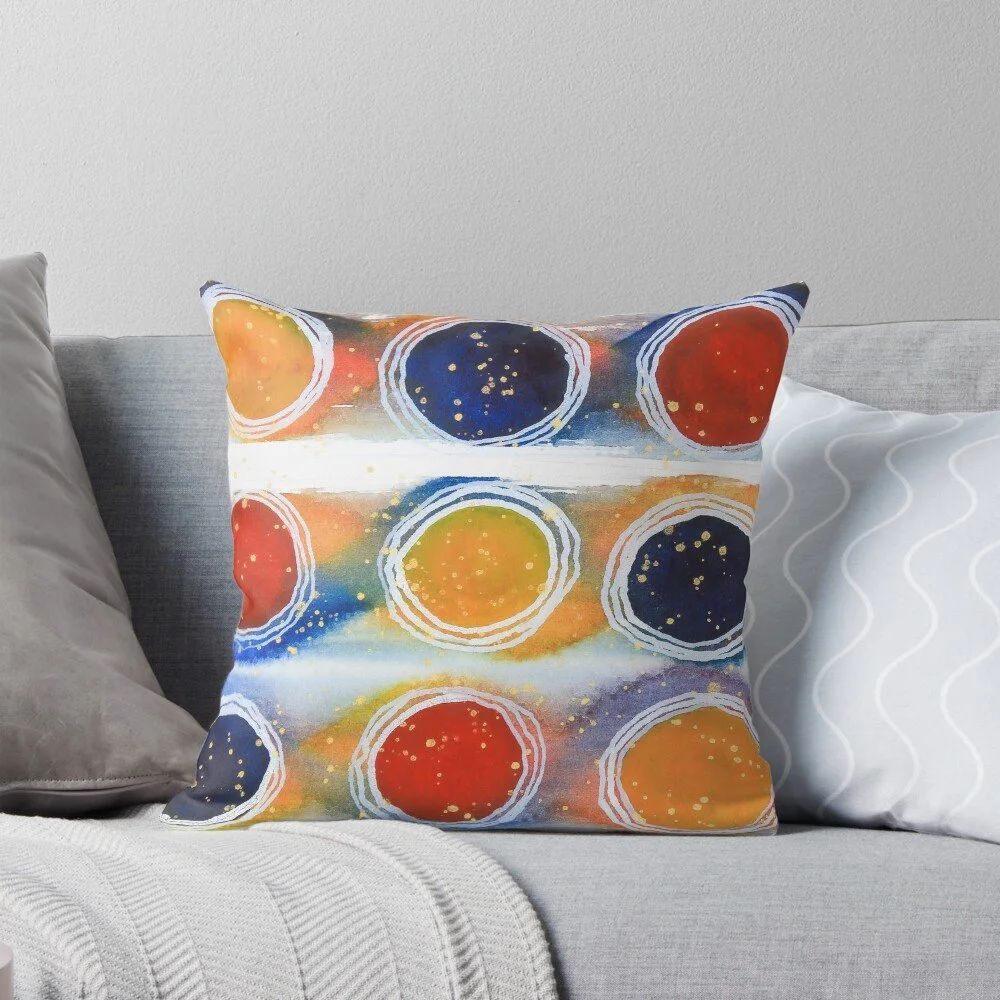 Inner Circle Throw Pillow | Click to purchase on Redbubble!