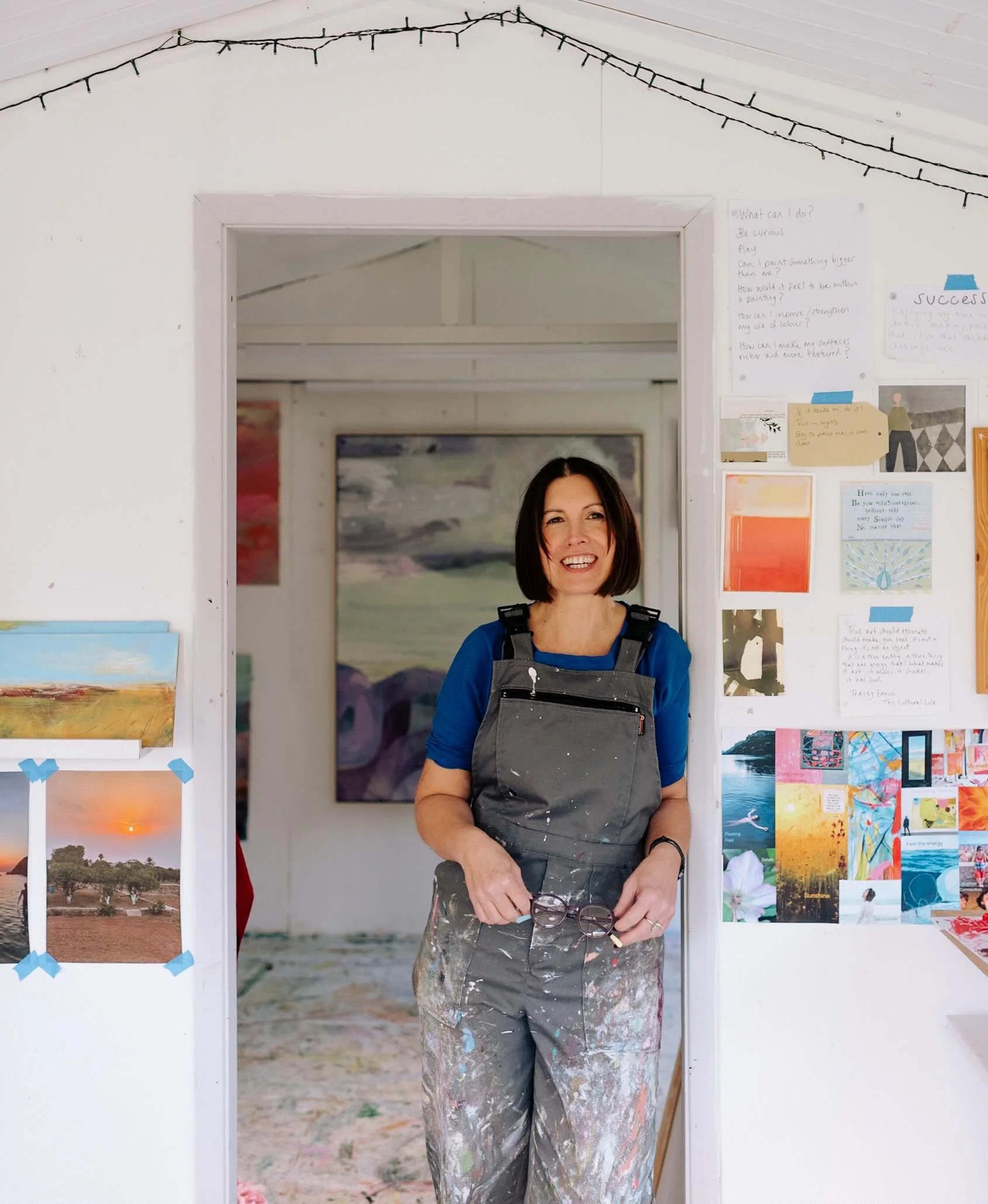 There are certain shoots that remind you why you fell in love with photography in the first place. Carly&rsquo;s was one of them.

A paint spattered floor, canvases everywhere. Fairy lights and quotes on the walls. 

And Carly in her element, laughin
