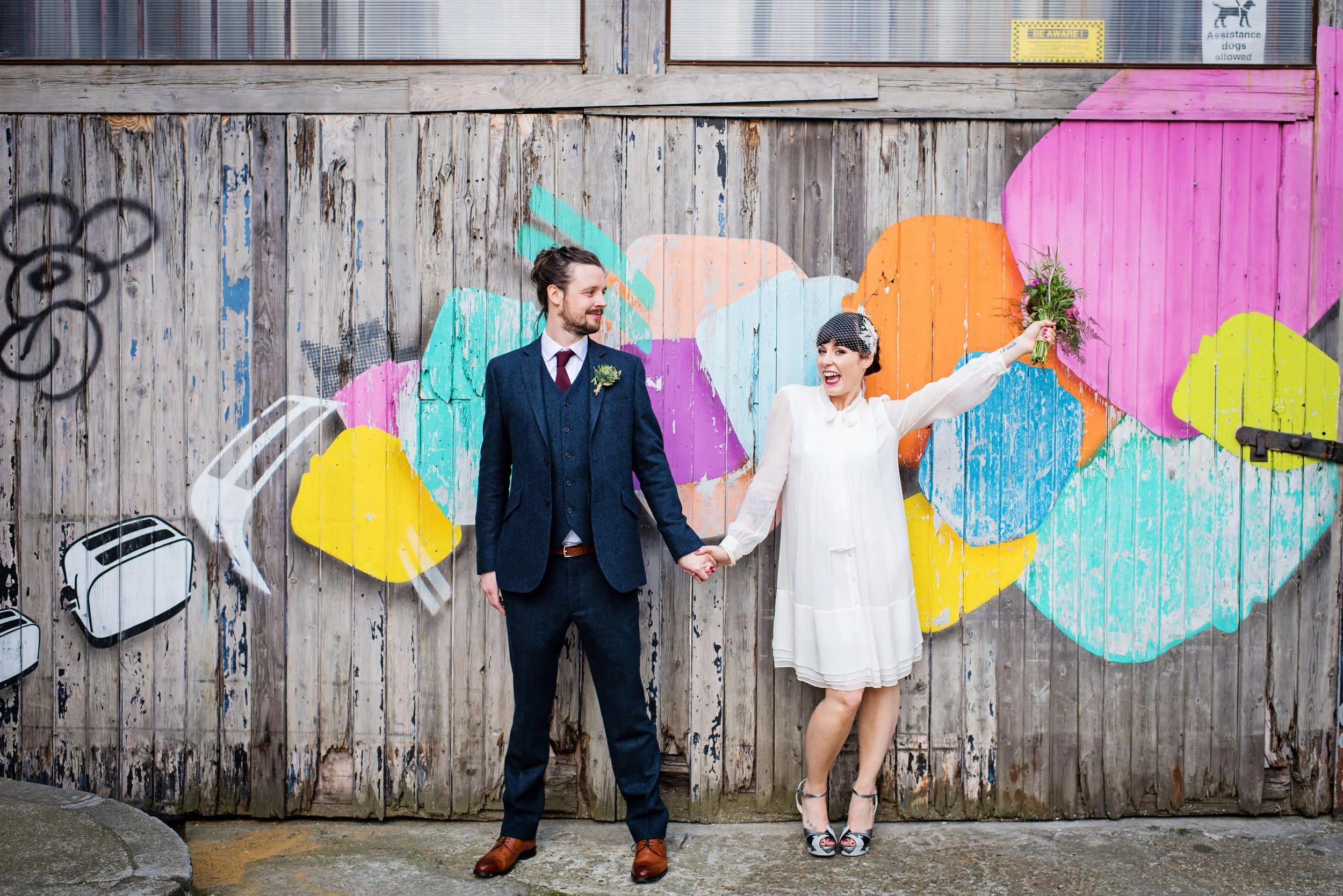 Heather &amp; Stu | A Stylish, Intimate Wedding in Bethnal Green