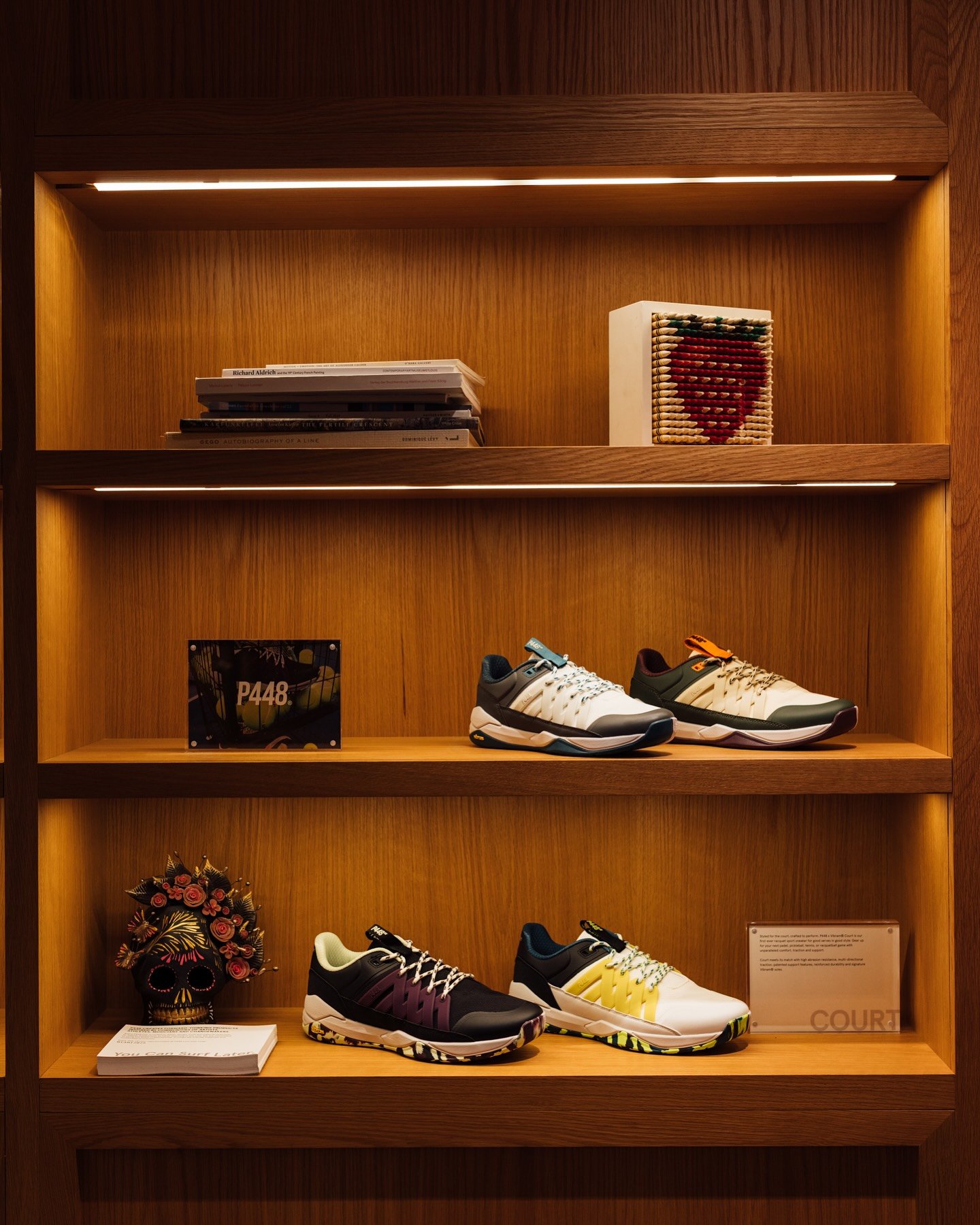 The Apparel Room, Curated.
We partnered with @p448, @revyveactive, @dsplace, and @tiwi_usa to create an elevated style experience rooted in quality and intention.

Guests walked out with a fresh pair from P448&rsquo;s newest line&mdash;crafted with s