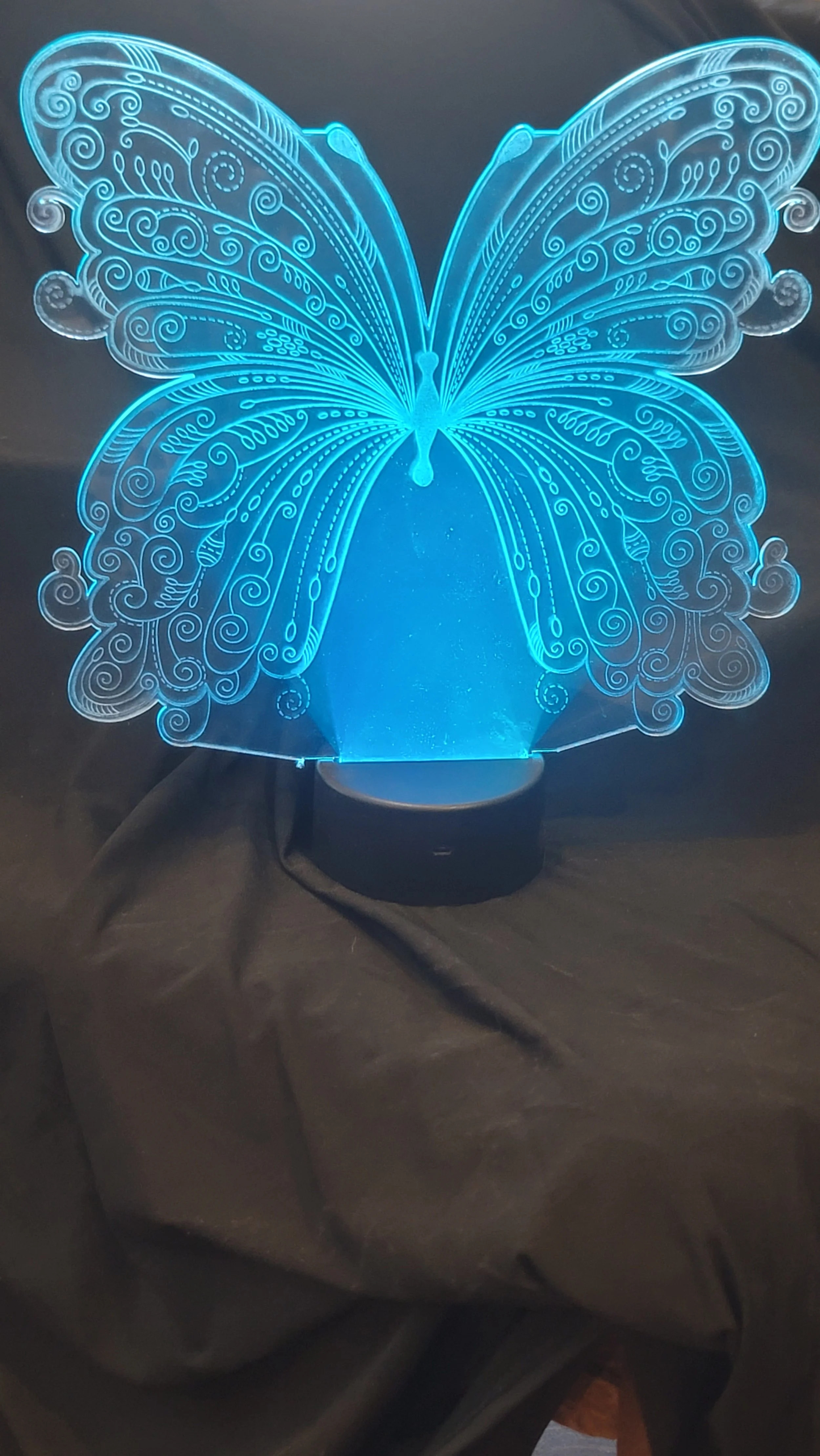 Acrylic Butterfly with Light