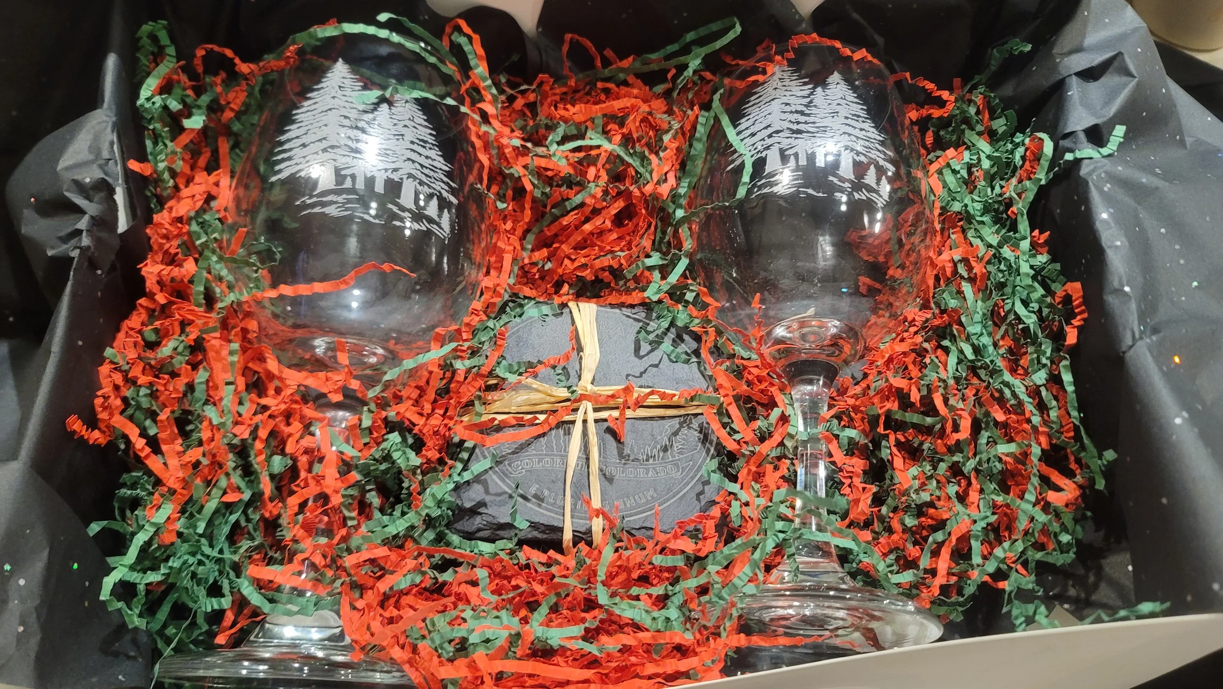 Wine and Coaster Gift Box