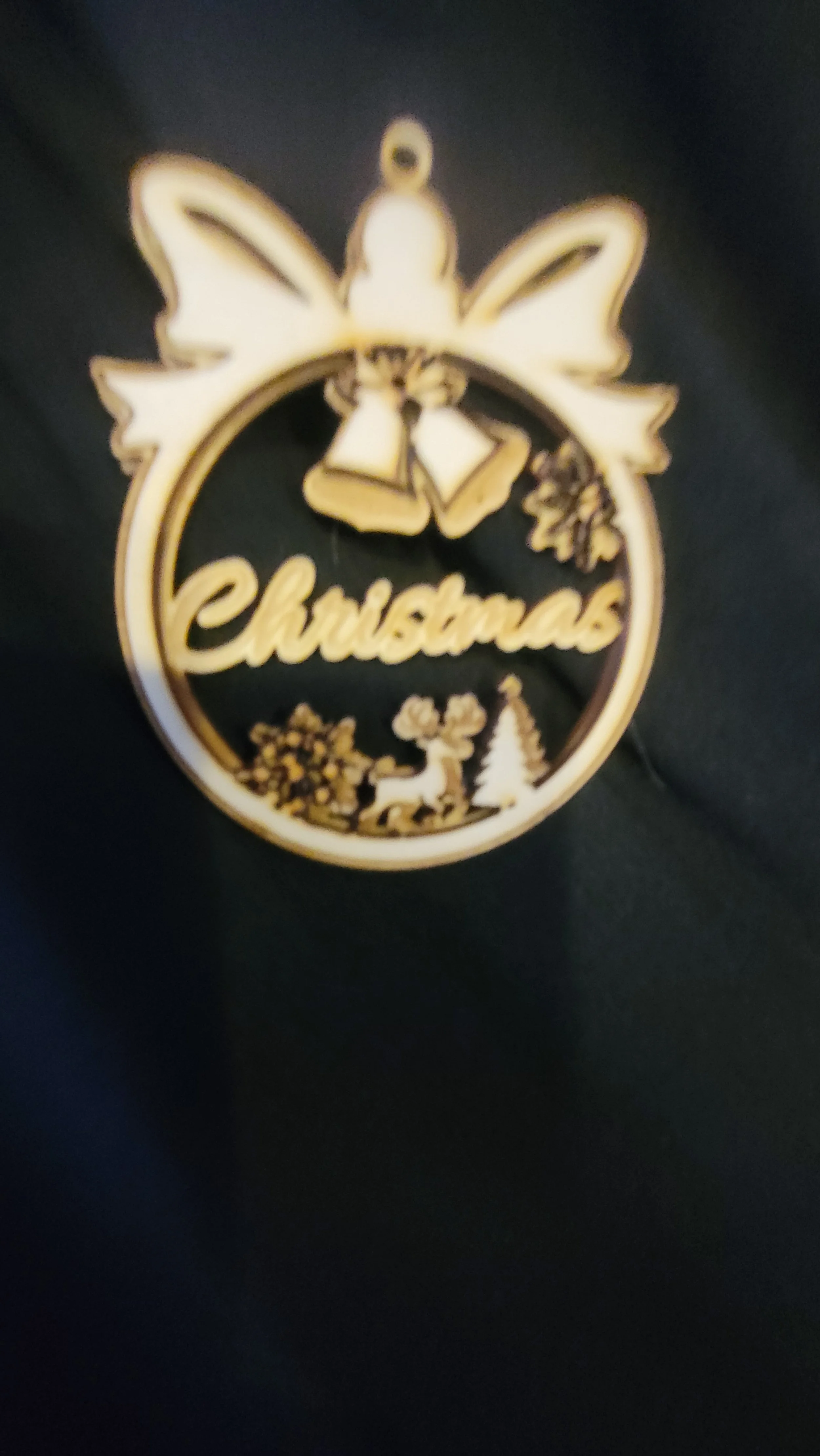 Wooden Christmas Ornament