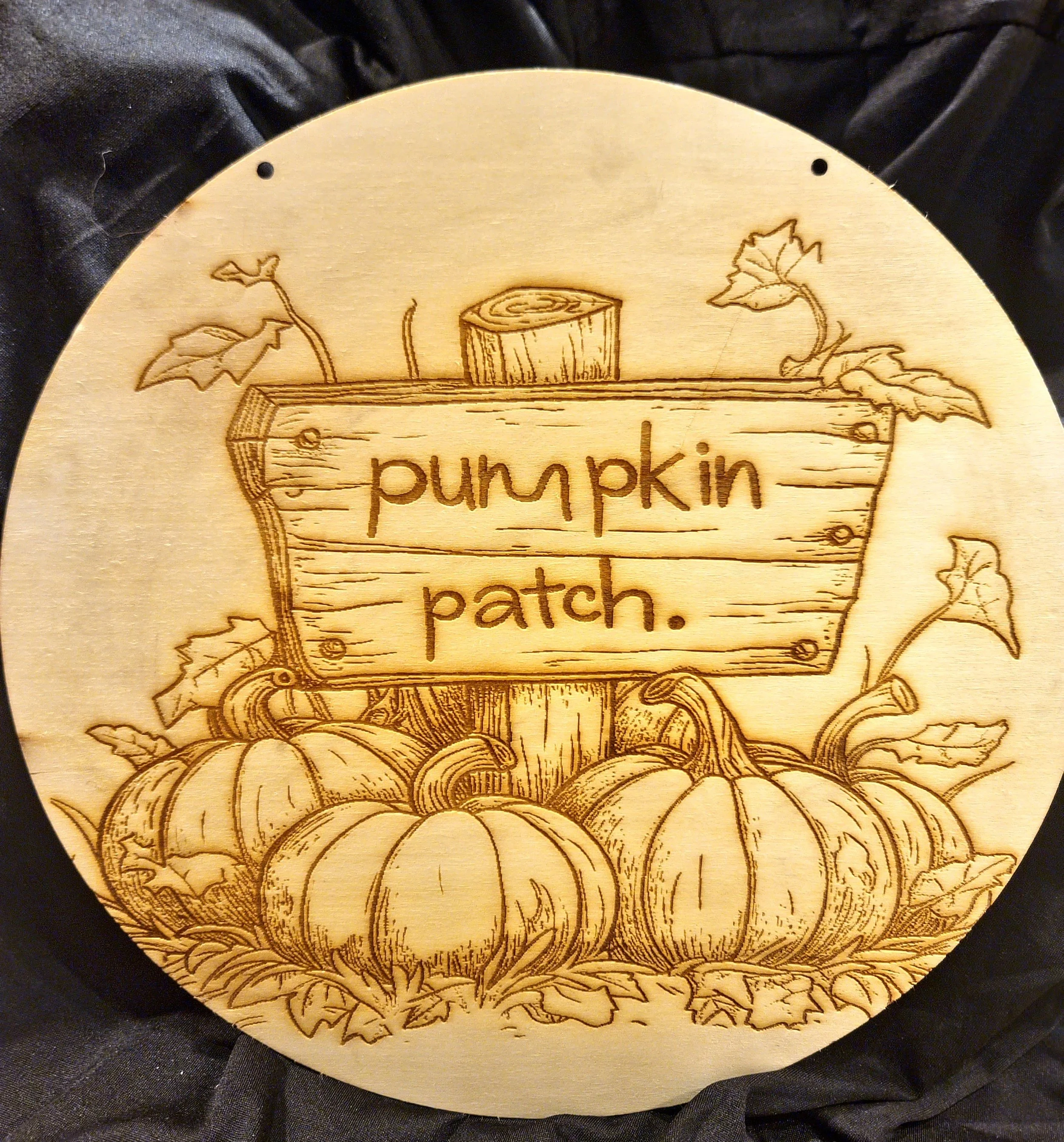 Pumpin Patch Sign