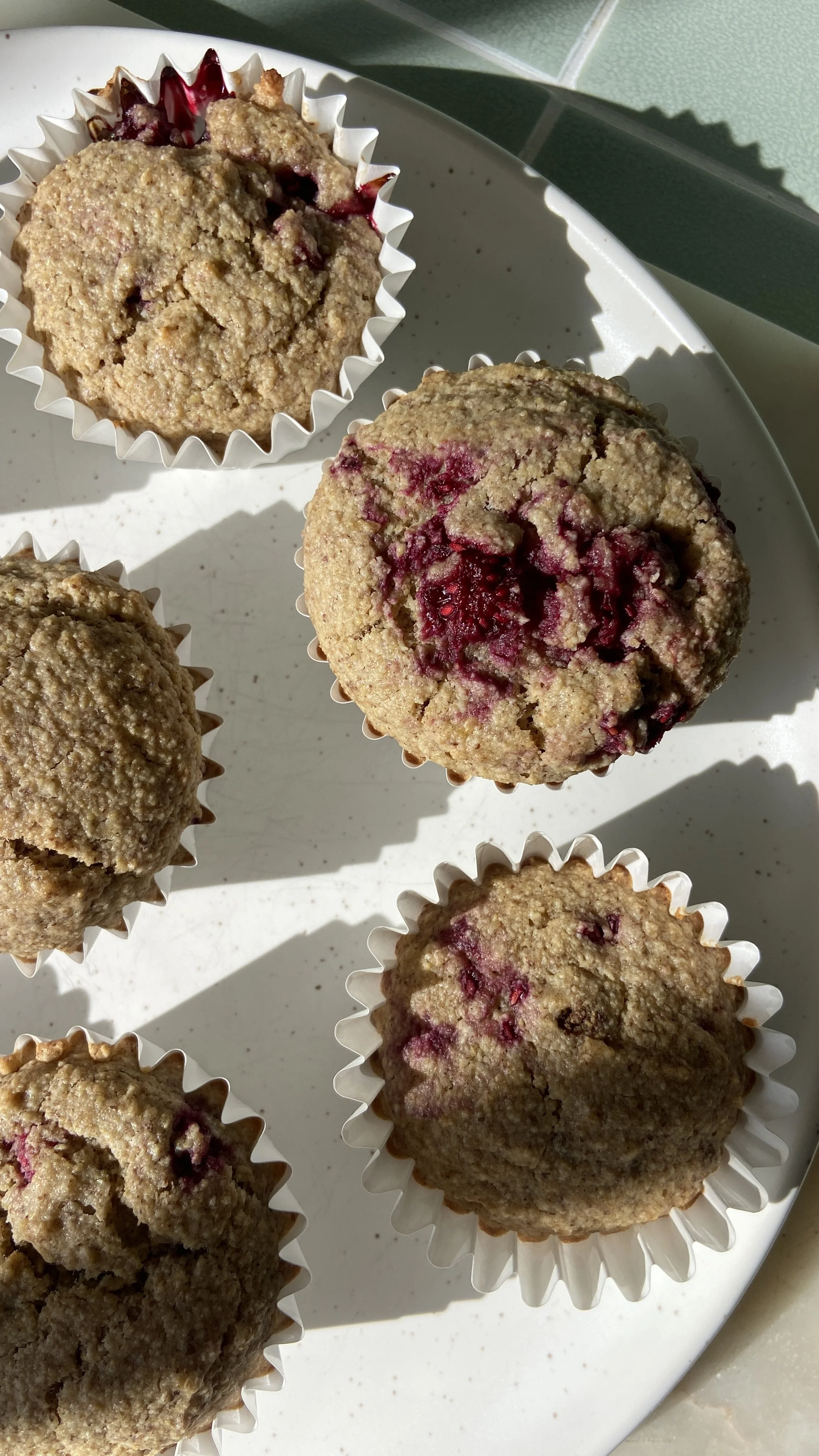 lemon raspberry muffins