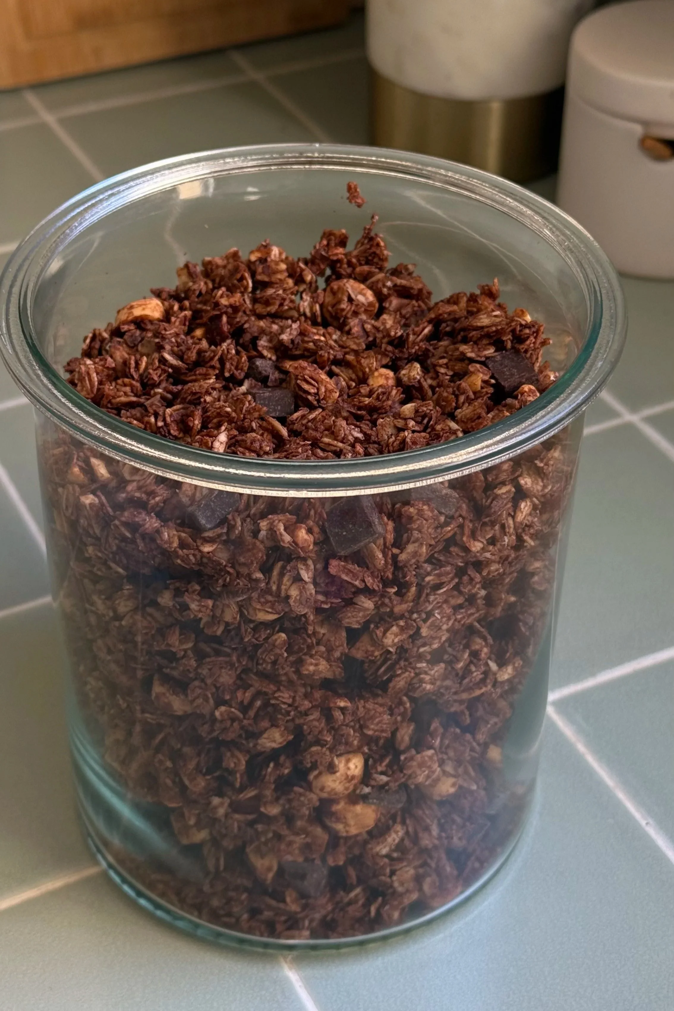 chocolate lover’s granola