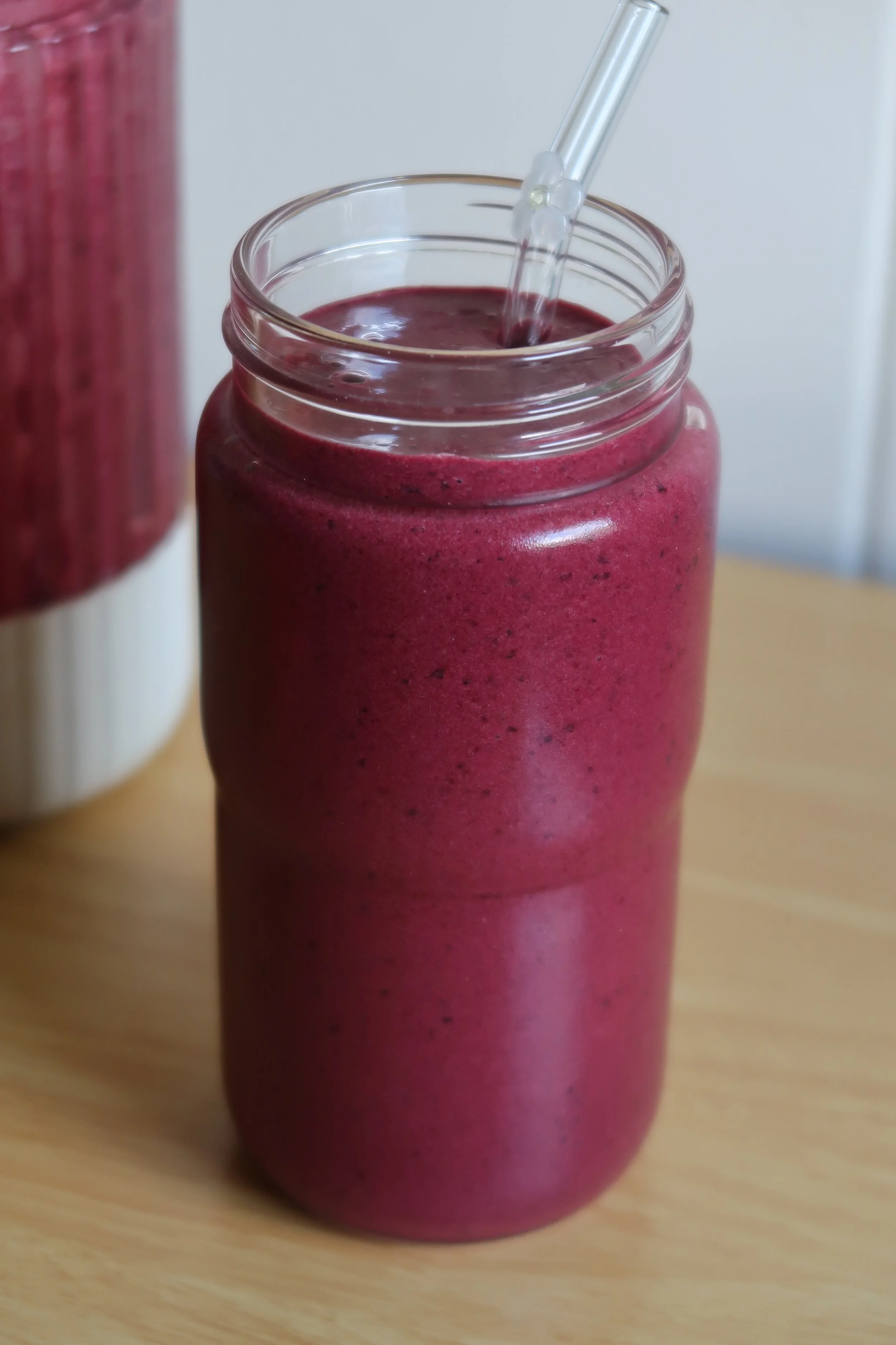 cherry lime protein smoothie