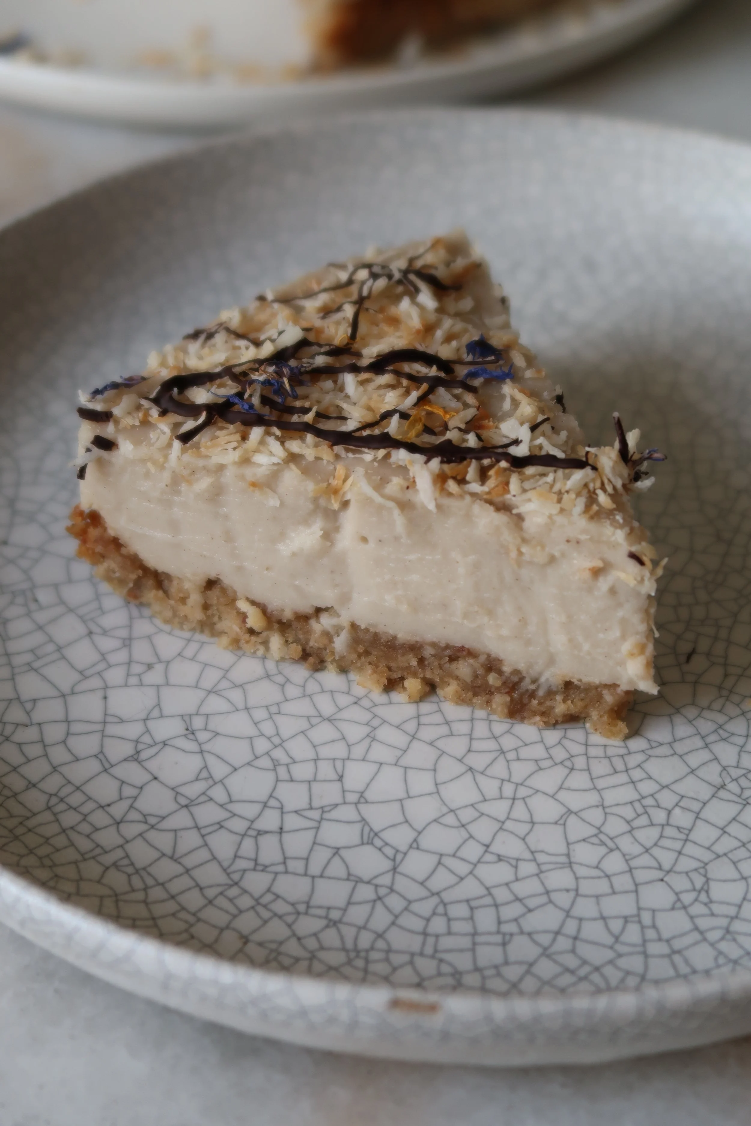 coconut custard tarte
