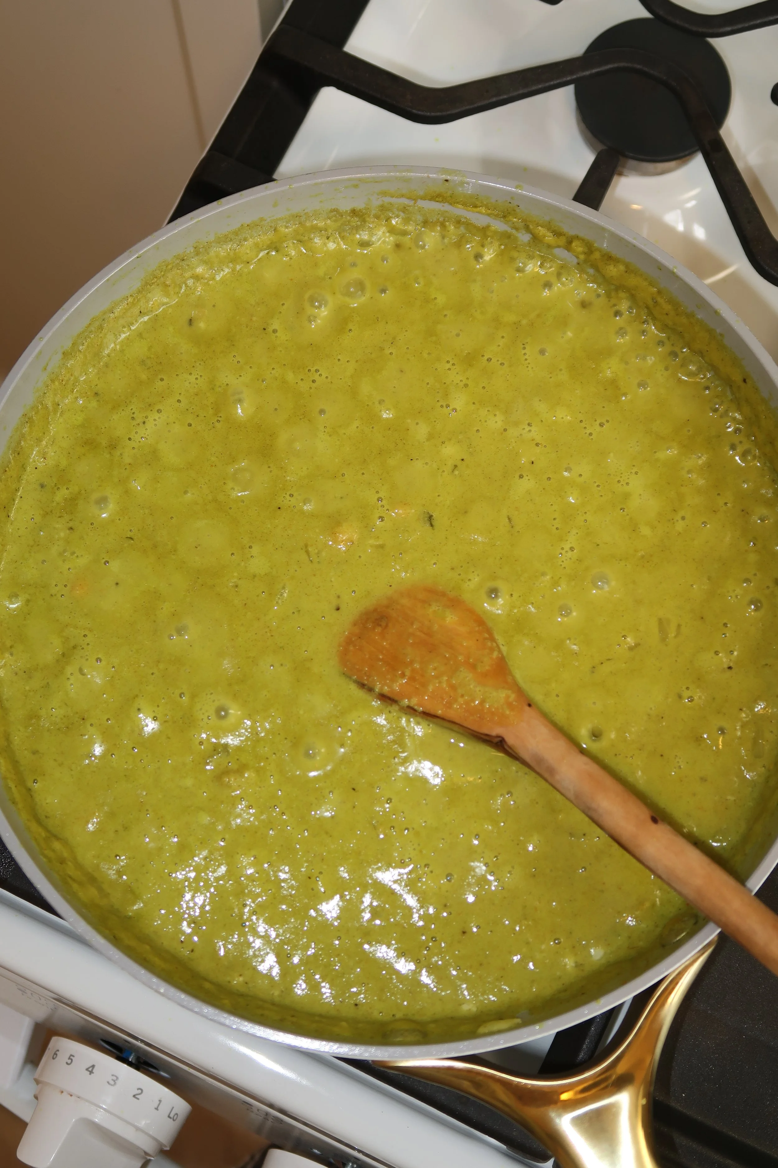 lemon garlic chickpea curry (juice pulp)