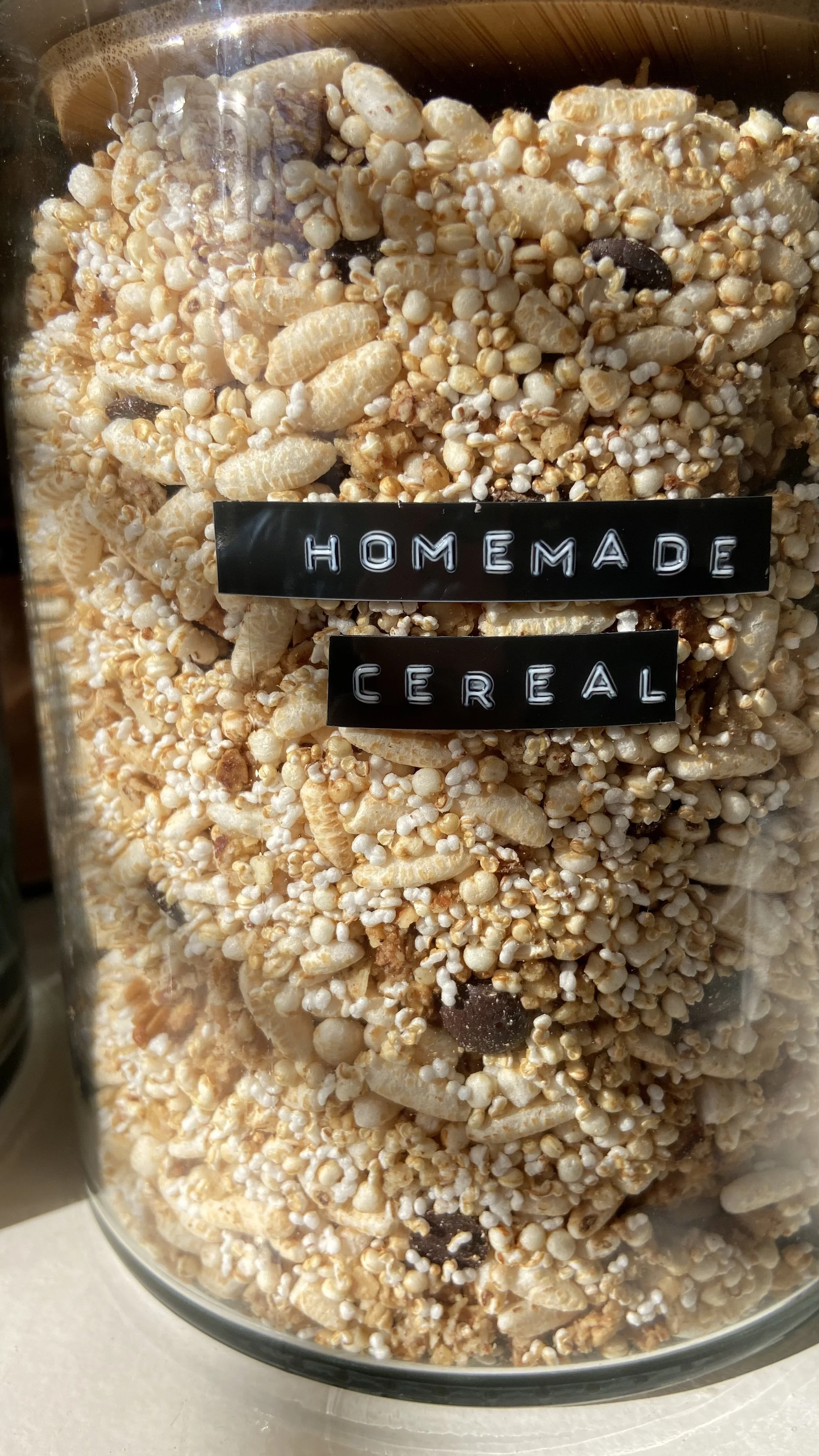 homemade cereal